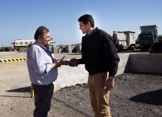 Κλεάνθης Βαρελάς: Συζητήσεις με επιχειρηματίες στη Βιομηχανική Περιοχή των Μεγάρων