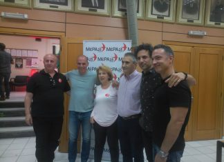 Ο Γιάνης Βαρουφάκης μίλησε στο Δημαρχείο Μεγάρων