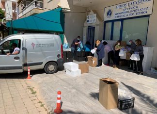 Πασχαλινά γεύματα σε ευπαθή άτομα στο Δήμο Ελευσίνας