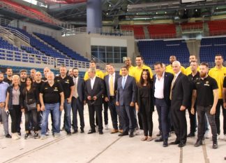 Εγκατάσταση της ΚΑΕ ΑΕΚ στο Ολυμπιακό Κλειστό Γυμναστήριο των Άνω Λιοσίων