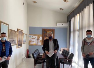 Συνάντηση του Δημάρχου Μάνδρας-Ειδυλλίας Χρ. Στάθη με εκπροσώπους ΟΝΝΕΔ