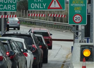 Αυξημένη η κίνηση στους δρόμους της Αττικής παρά το lockdown