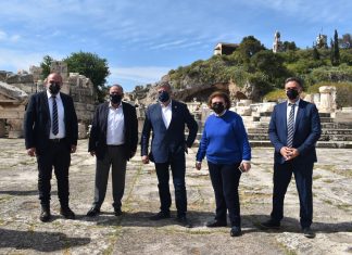 Ανάπλαση στην είσοδο του αρχαιολογικού χώρου & στην Ελαιουργική στο δρόμο για την Πολιτιστική