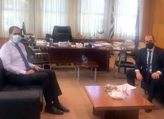 Έργα στη Δυτική Αττική: Συνάντηση Υφυπουργού Υποδομών Γ. Κεφαλογιάννη-Υφυπουργού Δικαιοσύνης Γ. Κώτσηρα