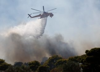 Παρ’ ολίγον αεροπορική τραγωδία με το “Ρώσο γίγαντα” Ilyushin στη φωτιά στα Βίλια