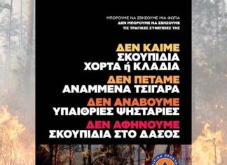 Σε κατάσταση συναγερμού – Ακραίος κίνδυνος πυρκαγιάς αύριο σε όλη την Αττική