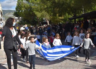 Η παρέλαση για την 28η Οκτωβρίου 1940 στα Άνω Λιόσια
