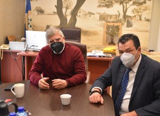Έργα που χρηματοδοτεί η Περιφέρεια Αττικής στον Δήμο Φυλής στο επίκεντρο της συνάντησης του Περιφερειάρχη Αττικής Γ. Πατούλη με τον Δήμαρχο Χρήστο Παππού