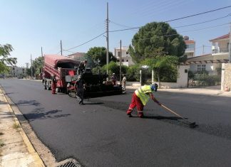Έργα συντήρησης οδοποιίας από την Περιφέρεια Αττικής στην Περιφερειακή Ενότητα Δυτικής Αττικής