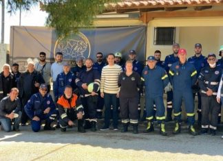 Άσκηση ετοιμότητας πυρκαγιάς στον Καβελάρη (βίντεο)