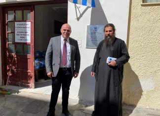Στήριξη του έργου της Εκκλησίας από τον Αντιπεριφερειάρχη