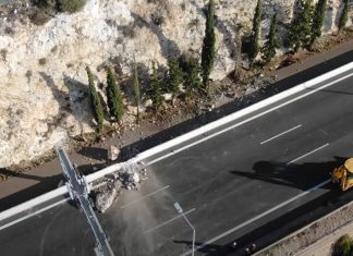 Παρέμβαση εισαγγελέα για το κλείσιμο της Αθηνών – Κορίνθου λόγω πτώσης βράχων