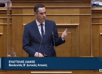 Ε. Λιάκος επί της πρότασης δυσπιστίας κατά της κυβέρνησης