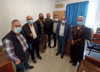 Στο Κέντρο Υγείας Μεγάρων στελέχη και υποψήφιοι Βουλευτές του ΠΑ.ΣΟ.Κ. – ΚΙΝ.ΑΛ.