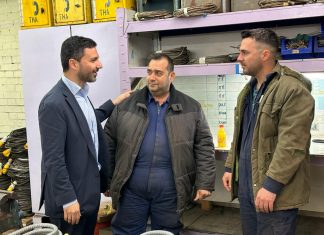 Ο Σταμάτης Πουλής στα Ναυπηγεία Ελευσίνας: “Επιτυχία της κυβέρνησης Μητσοτάκη”
