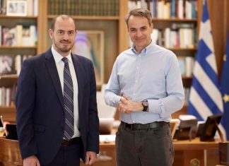 Κ. Μητσοτάκης-Γ. Κώτσηρας: Συζήτηση για τις προκλήσεις στη Δυτική Αττική