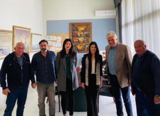 Μαρία Πανοηλία: Επίσκεψη στον Δήμο Μάνδρας-Ειδυλλίας