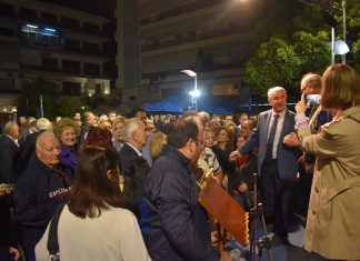 Θανάσης Μπούρας: Κεντρική προεκλογική ομιλία στα Μέγαρα