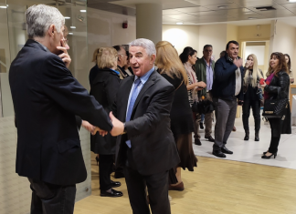 Θανάσης Μπούρας: Εγκαίνια πολιτικού γραφείου για το Θριάσιο Πεδίο