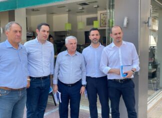 ΝΔ: Περιοδεία υποψηφίων βουλευτών Δυτικής Αττικής στα Μέγαρα