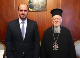 Στη Θρονική Εορτή του Οικουμενικού Πατριαρχείου ο Υφυπουργός Εξωτερικών Γιώργος Κώτσηρας