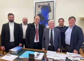 Οργανωτικά, πολιτικά θέματα και ευρωεκλογές σε συνάντηση Τοπικής ΝΔ-ΟΝΝΕΔ Μεγάρων και Θ. Μπούρα