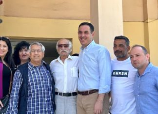 Περιοδεία ΝΔ σε Ζεφύρι και Φυλή εν όψει Ευρωεκλογών με επικεφαλής τον Ευάγγελο Λιάκο