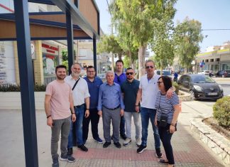 Περιοδεία κλιμακίου ΝΔ σε Ελευσίνα και Ασπρόπυργο με επικεφαλής τον Θανάση Μπούρα