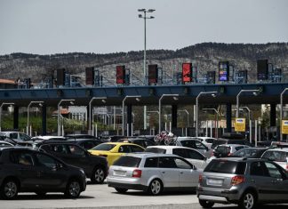 Νέες κυκλοφοριακές ρυθμίσεις για την διευκόλυνση των μετακινήσεων στα διόδια του Ισθμού