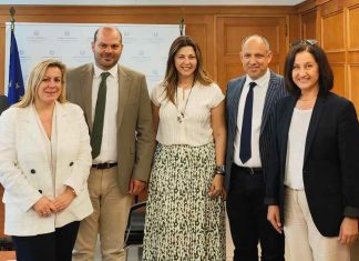 Συνάντηση της Διοίκησης Δήμου Μεγαρέων με την Υπουργό Σοφία Ζαχαράκη