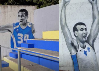 Γκράφιτι με Αντετοκούμπο, Γκάλη αλλά και Λαμπέτη σε κοινόχρηστους χώρους στα Βίλια