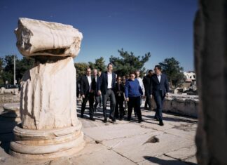 Στην Ελευσίνα ο Πρωθυπουργός Κυριάκος Μητσοτάκης