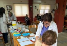 Σταμάτης Πουλής : Πραγματοποιήσαμε Δωρεάν Ιατρικές Εξετάσεις στη Μάνδρα στη Συνοικία Παπακώστα, στο πλαίσιο του προγράμματος εξωνοσοκομειακής φροντίδας του Υπουργείου Υγείας.